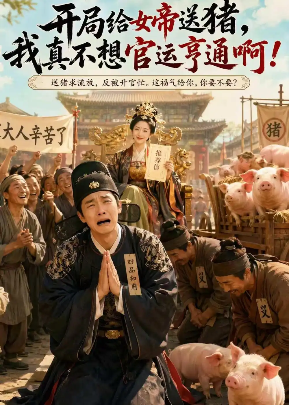 开局给女帝送猪,我真不想官运亨通啊&开局给女帝送猪我真不想官运亨通啊