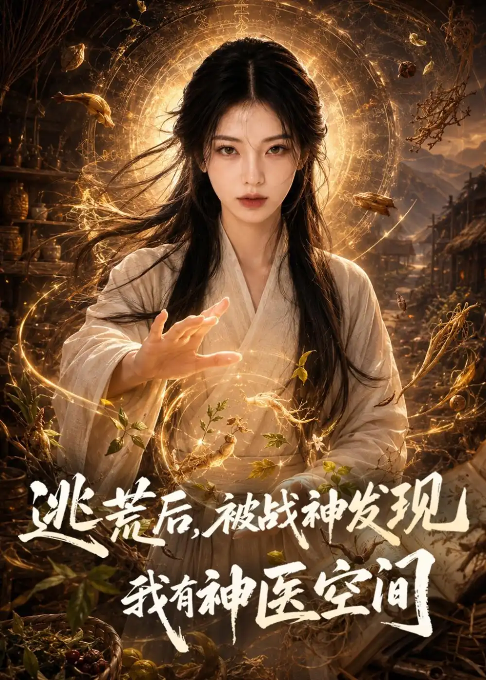 逃荒后，被战神发现我有神医空间&逃荒后被战神发现我有神医空间