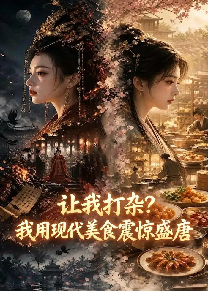 让我打杂？我用现代美食震惊盛唐 - 短剧短剧海报图片