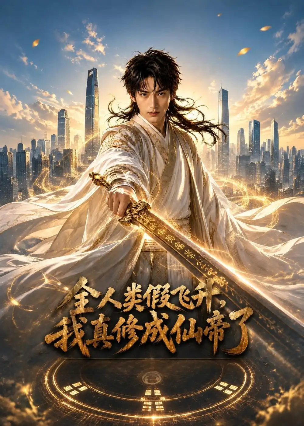 全人类假飞升，我真修成仙帝了&全人类假飞升我真修成仙帝了 - 短剧短剧海报图片
