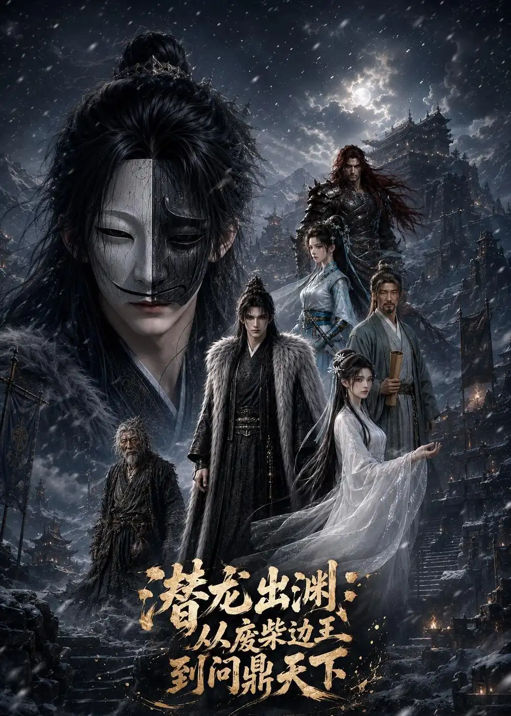 潜龙出渊：从废柴边王到问鼎天下&潜龙出渊从废柴边王到问鼎天下 - 短剧短剧海报图片