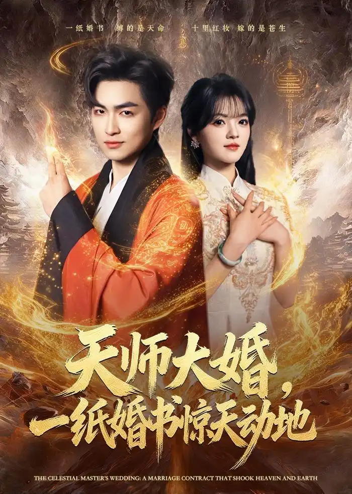 天师大婚一纸婚书惊天动地 - 短剧短剧海报图片