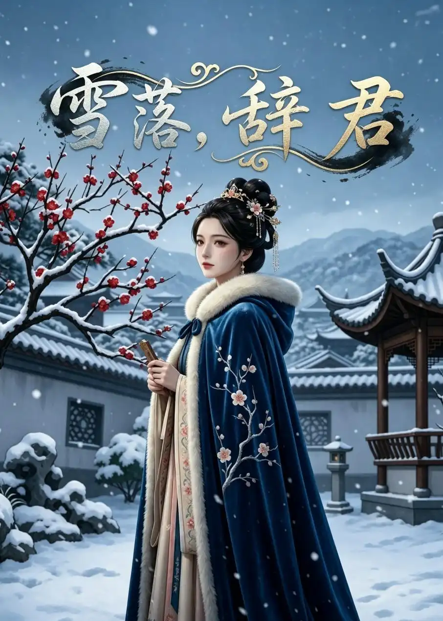 漫剧《 雪落辞君 - 短剧短剧海报图片