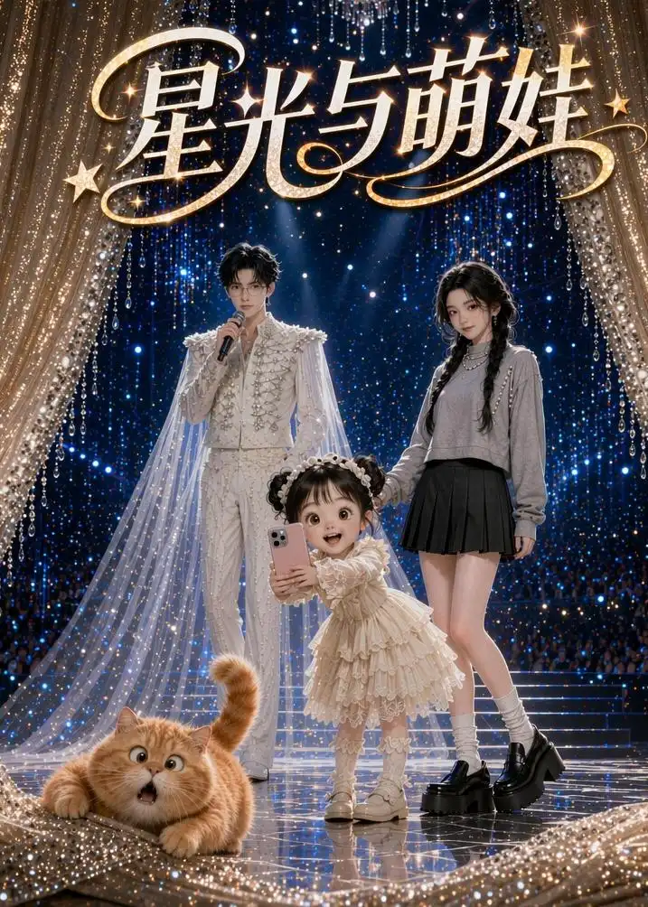 星光与萌娃 - 短剧短剧海报图片