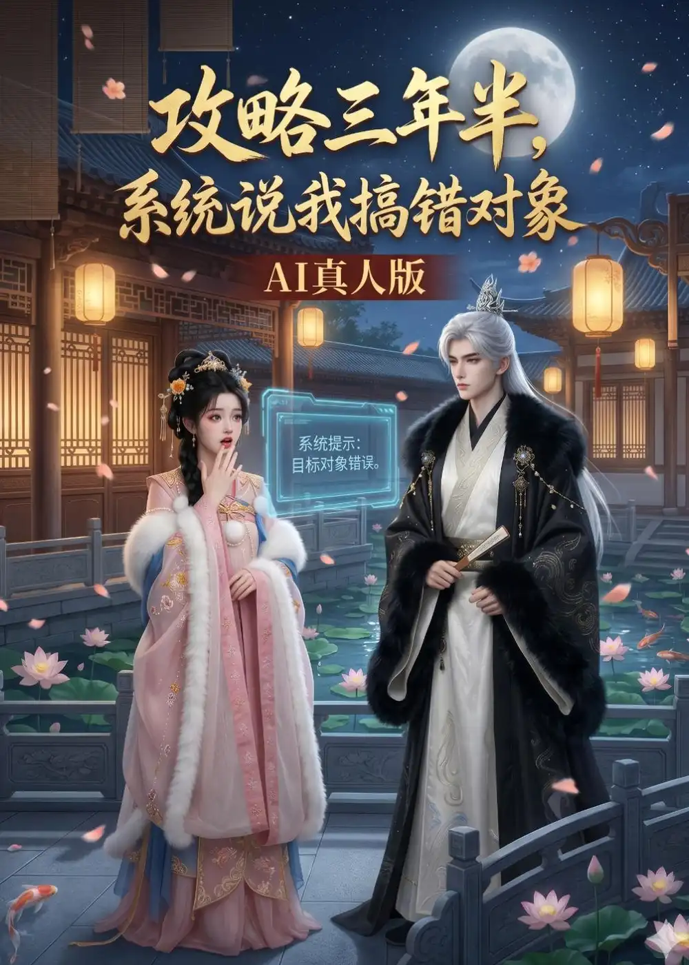 攻略三年半,系统说我搞错对象AI真人版&攻略三年半系统说我搞错对象AI真人版