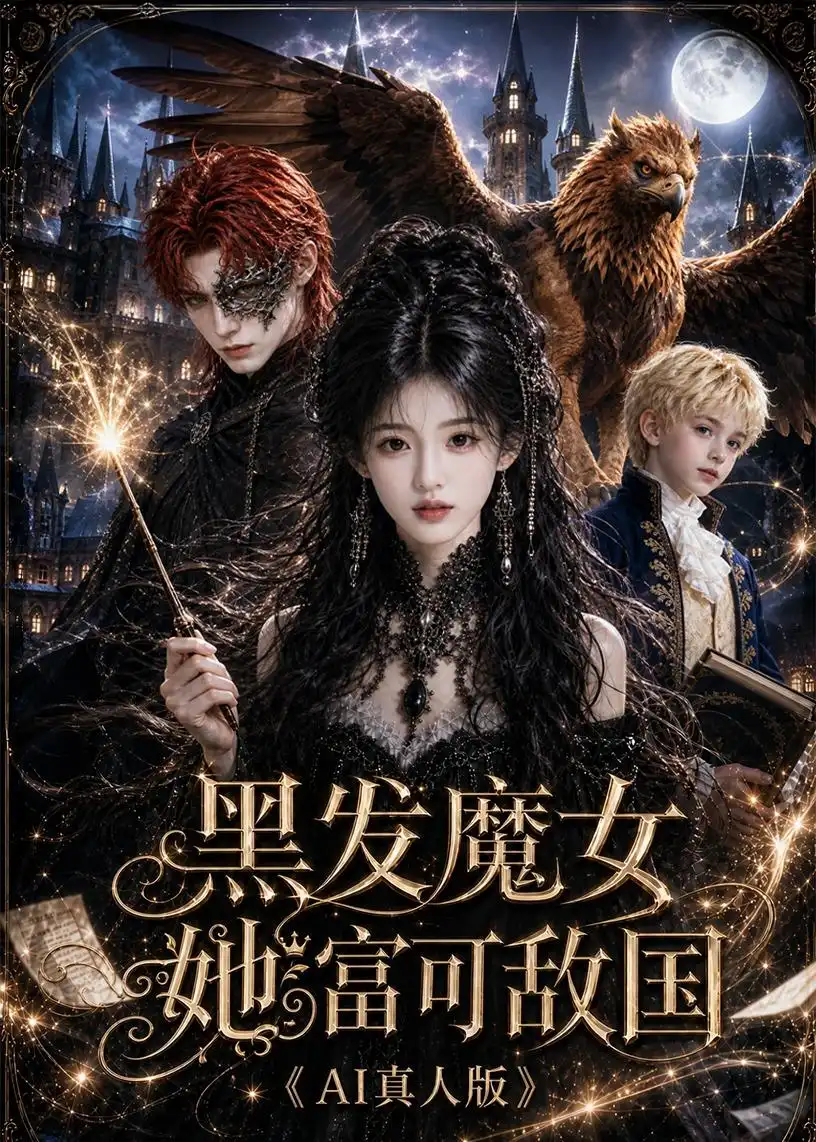 黑发魔女她富可敌国AI真人版