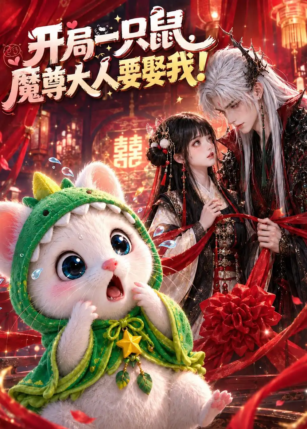 开局一只鼠，魔尊大人要娶我！&开局一只鼠魔尊大人要娶我 - 短剧短剧海报图片