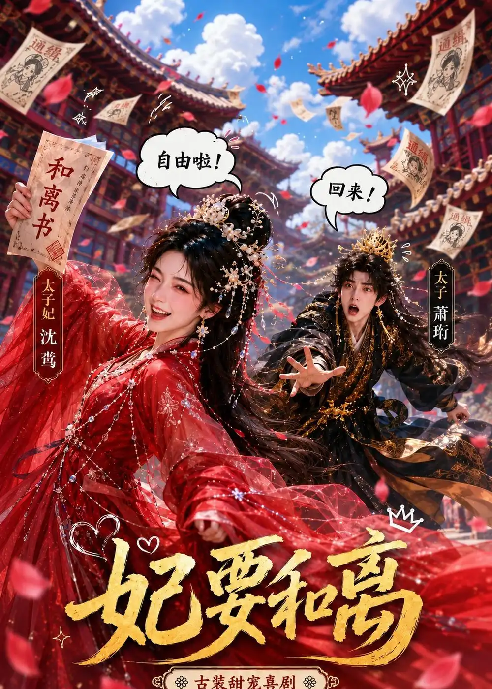 妃要和离 - 短剧短剧海报图片