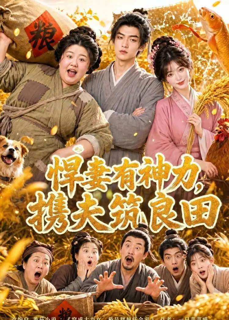 悍妻有神力，携夫筑良田&悍妻有神力携夫筑良田 - 短剧短剧海报图片