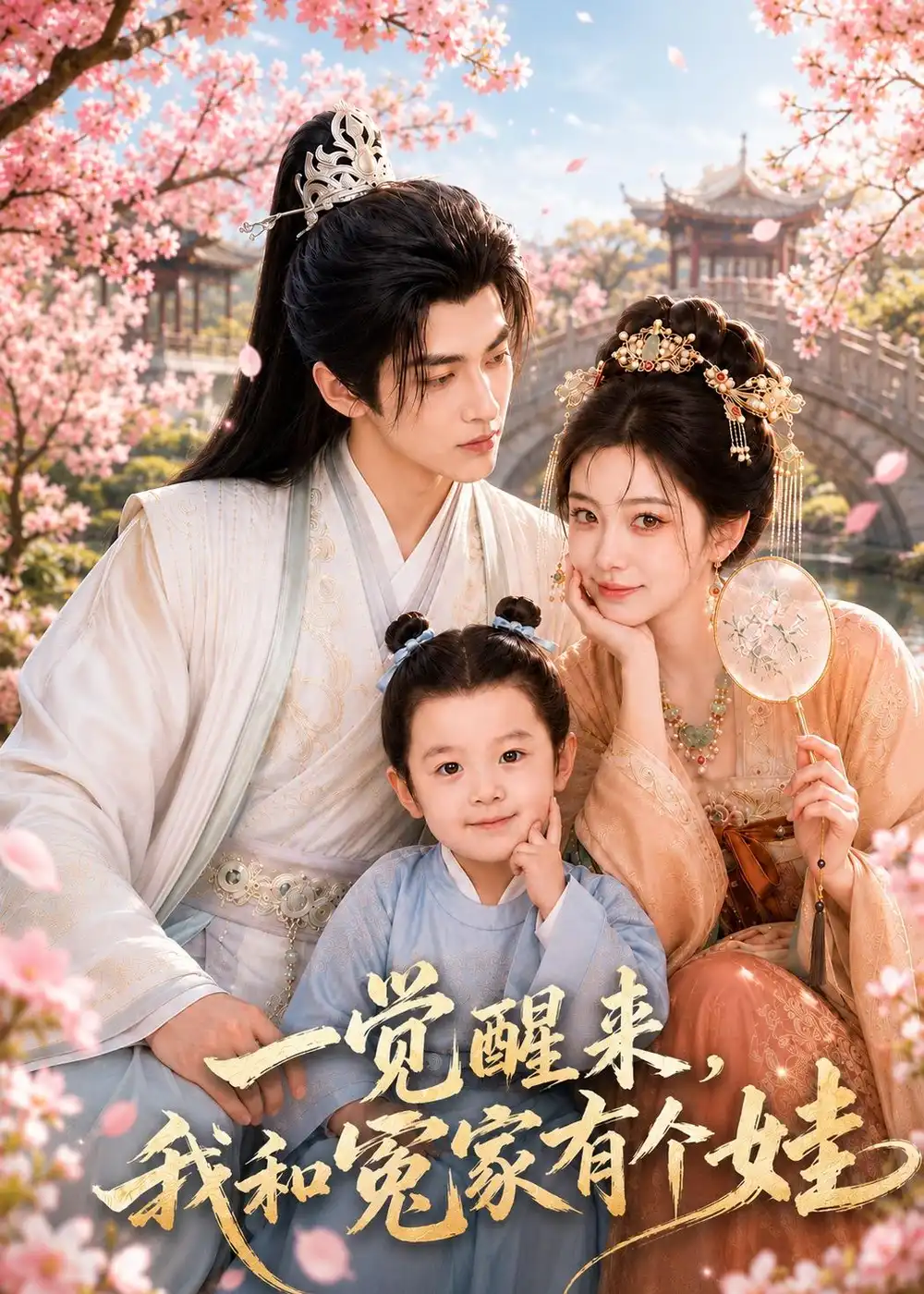 一觉醒来，我和冤家有个娃&一觉醒来我和冤家有个娃 - 短剧短剧海报图片