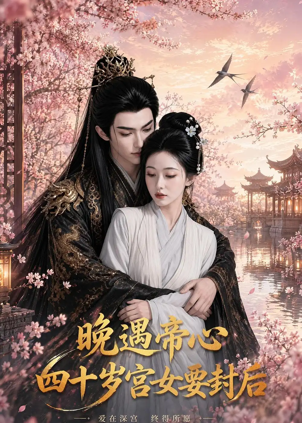 晚遇帝心，四十岁宫女要封后&晚遇帝心四十岁宫女要封后 - 短剧短剧海报图片