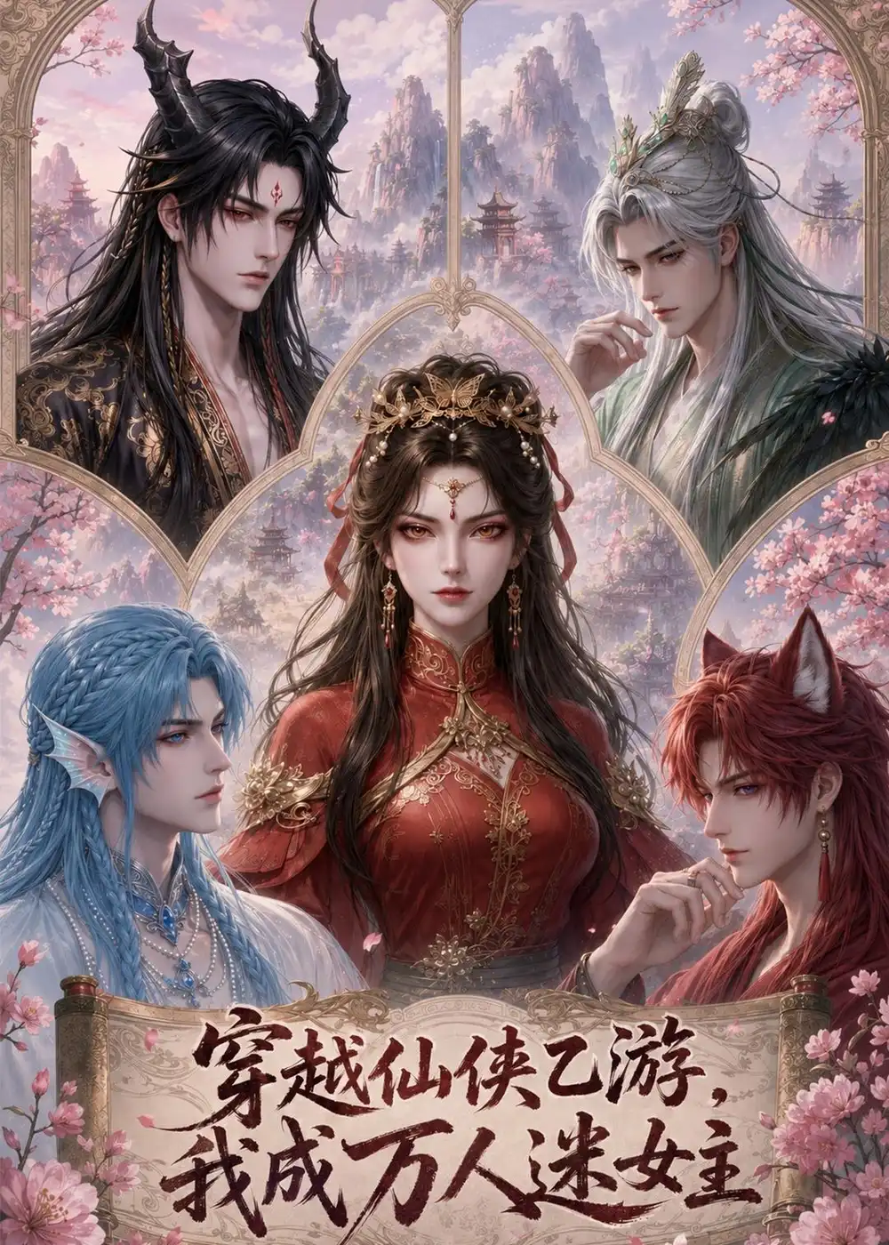 穿越仙侠乙游,我成万人迷女主&穿越仙侠乙游我成万人迷女主