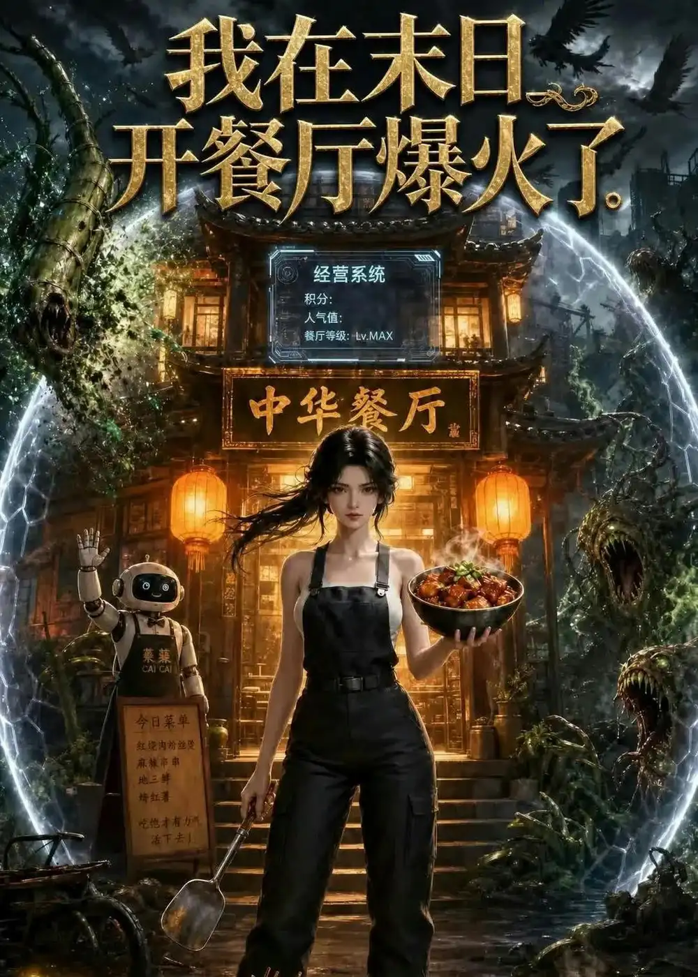 我在末日,开餐厅爆火了&我在末日开餐厅爆火了
