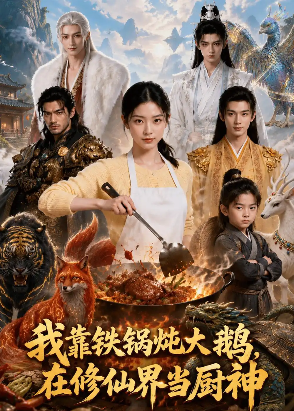 我靠铁锅炖大鹅,在修仙界当厨神&我靠铁锅炖大鹅在修仙界当厨神