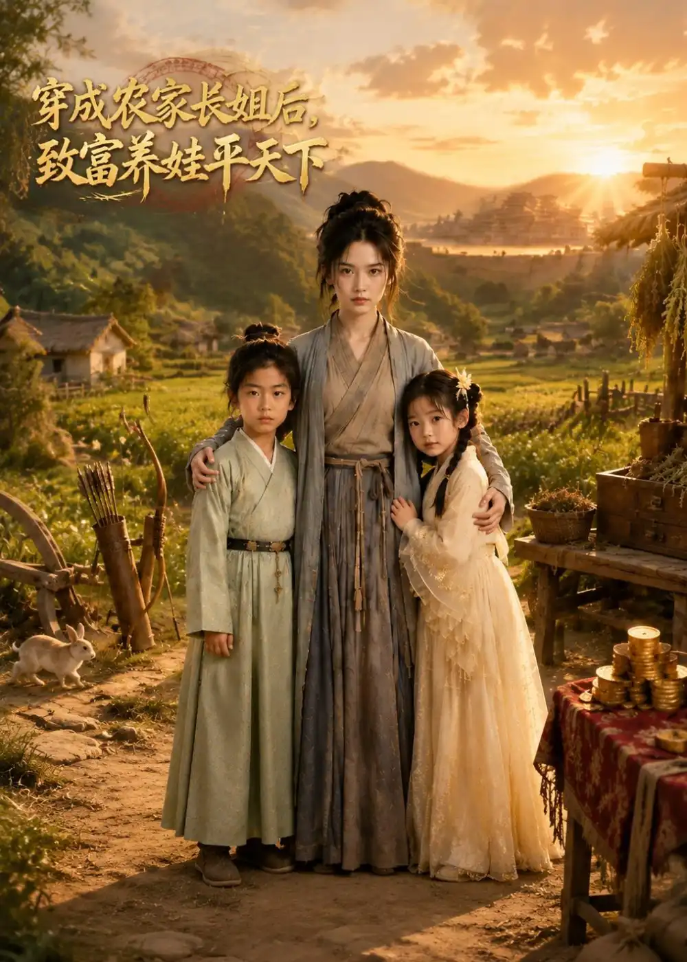 穿成农家长姐后,致富养娃平天下&穿成农家长姐后致富养娃平天下