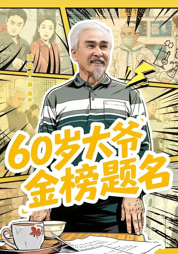 60岁大爷金榜题名 - 短剧短剧海报图片