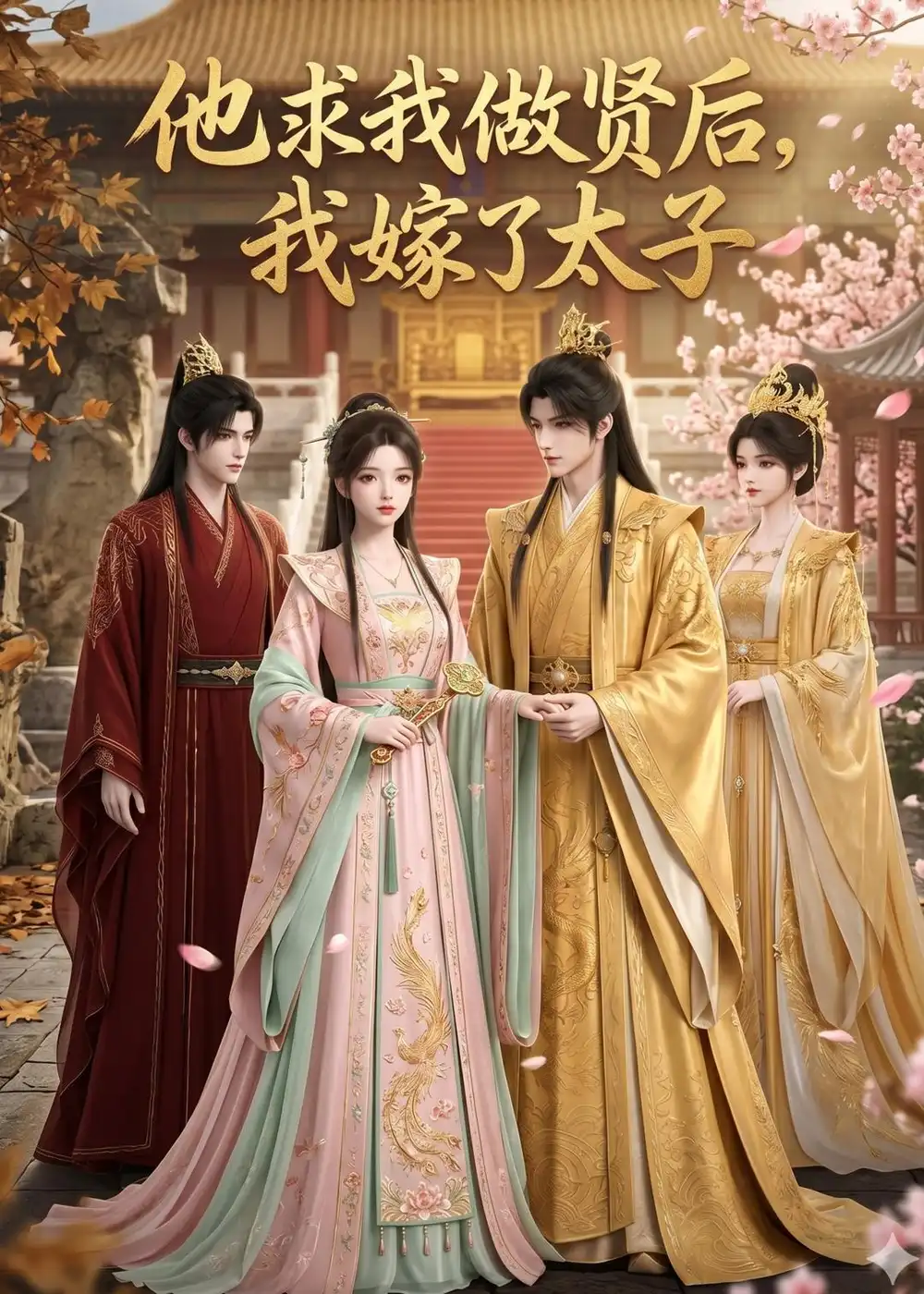 他求我做贤后，我嫁了太子&他求我做贤后我嫁了太子 - 短剧短剧海报图片