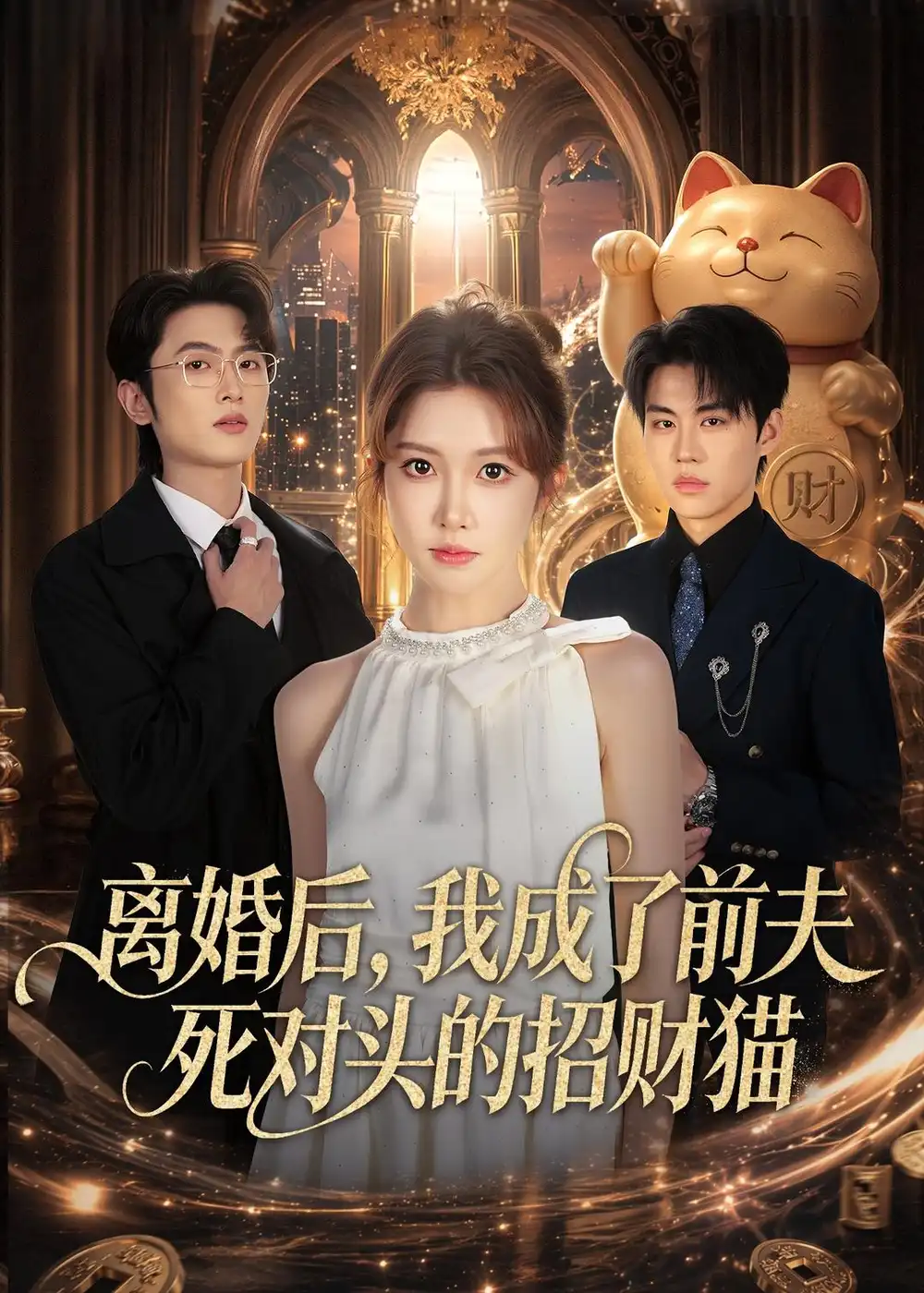 离婚后，我成了前夫死对头的招财猫&离婚后我成了前夫死对头的招财猫 - 短剧短剧海报图片