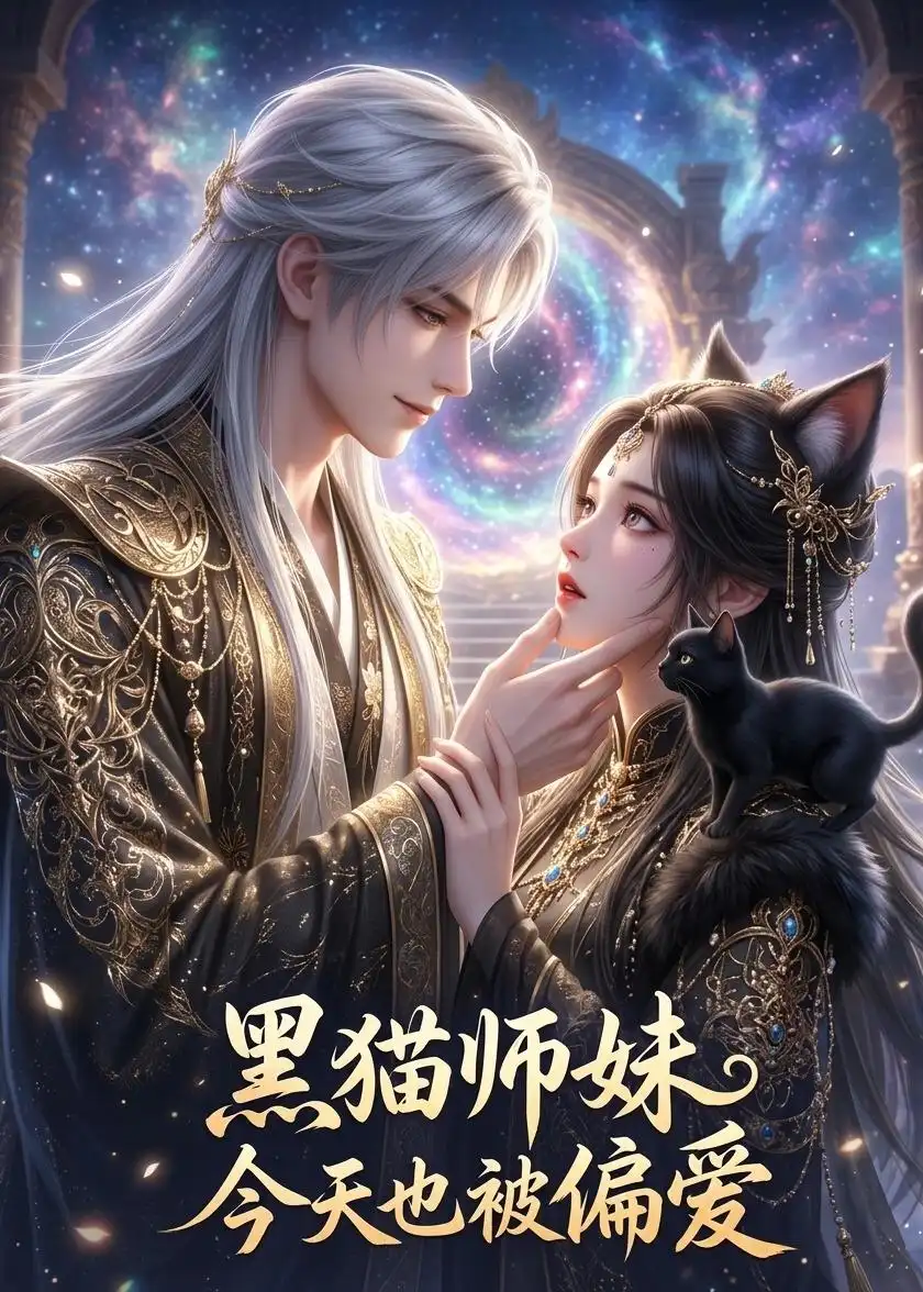 黑猫师妹今天也被偏爱 - 短剧短剧海报图片