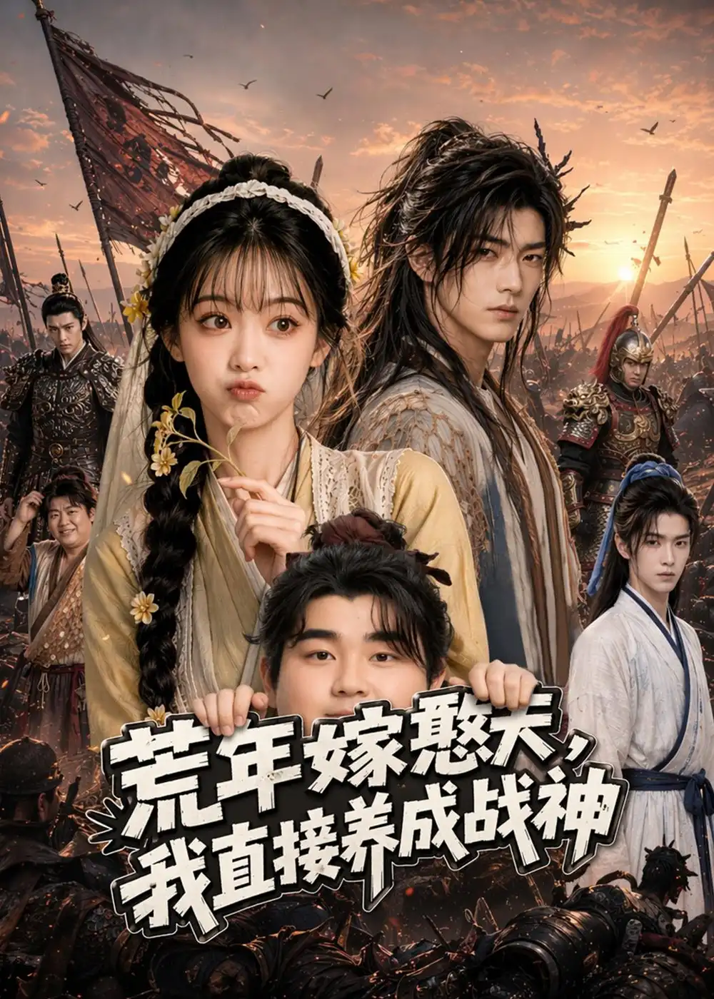 荒年嫁憨夫,我直接养成战神&荒年嫁憨夫我直接养成战神