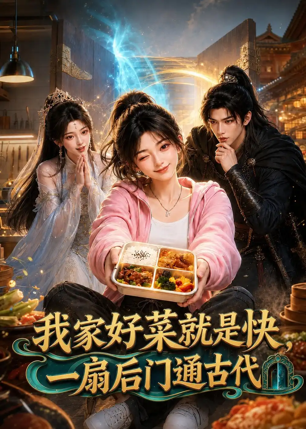 我家好菜就是快一扇后门通古代 - 短剧短剧海报图片