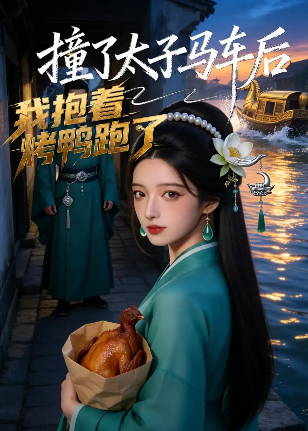 撞了太子马车后,我抱着烤鸭跑了&撞了太子马车后我抱着烤鸭跑了