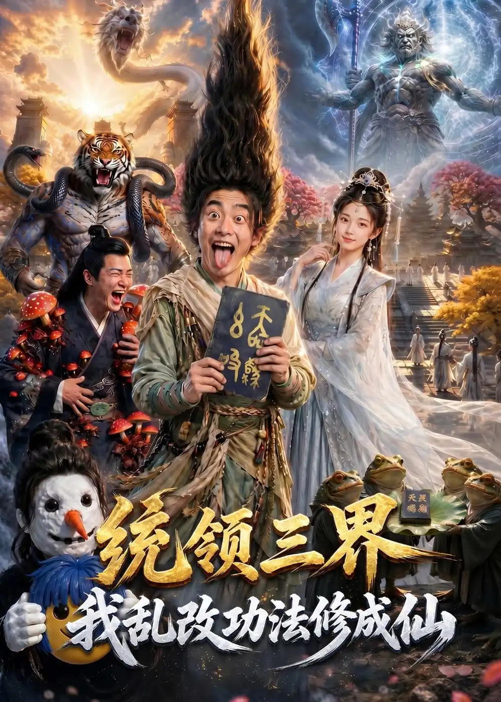 统领三界,我乱改功法修成仙&统领三界我乱改功法修成仙