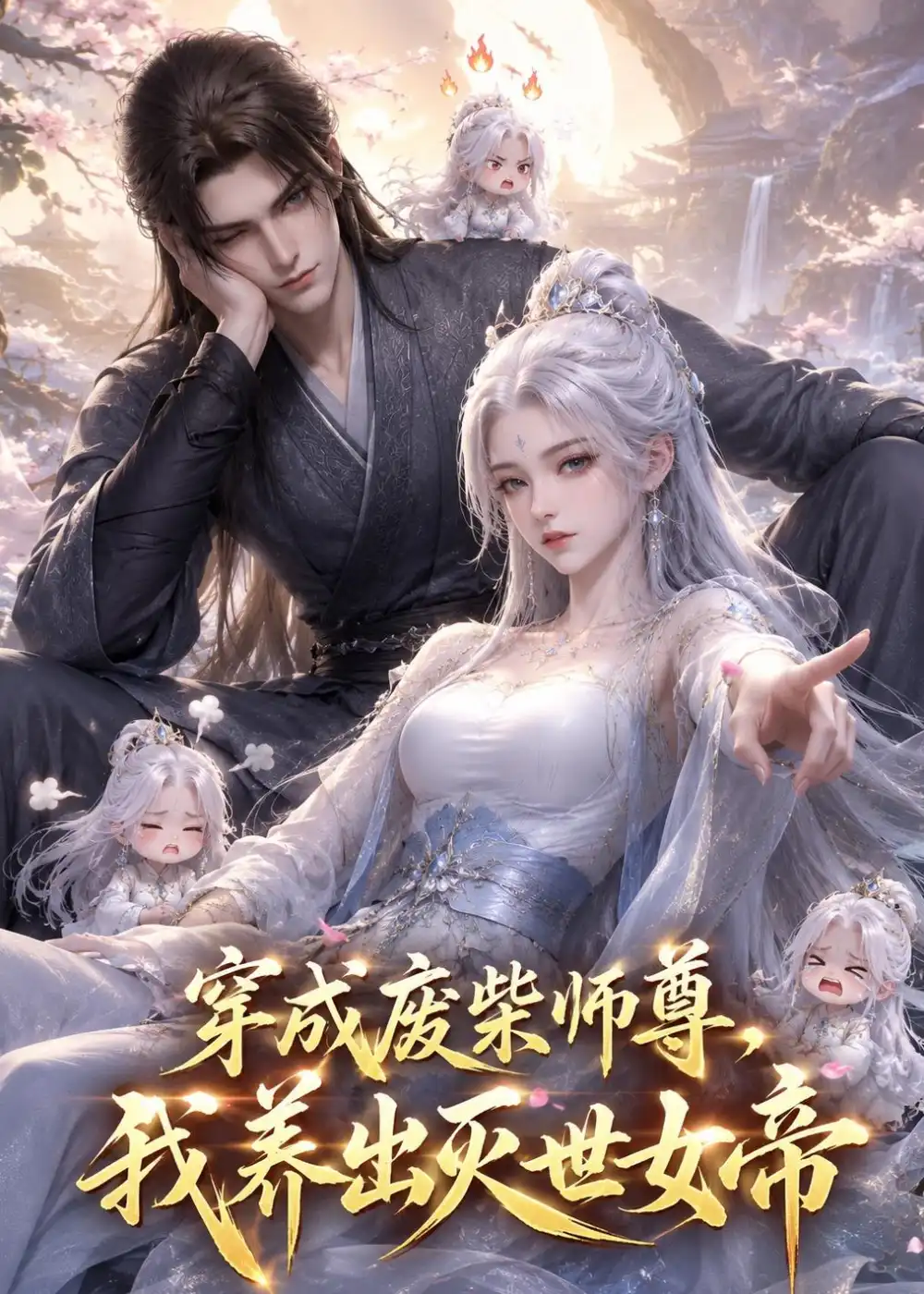 穿成废材师尊,我养出灭世女帝&穿成废材师尊我养出灭世女帝