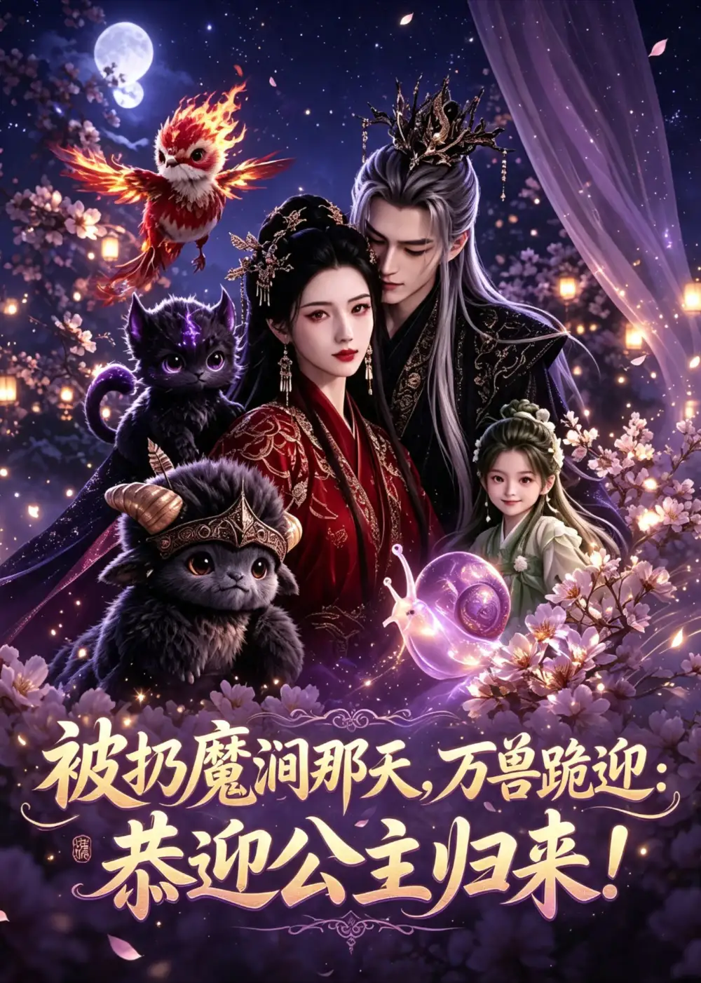 被扔魔涧那天,万兽跪迎:恭迎公主归来!&被扔魔涧那天万兽跪迎恭迎公主归来
