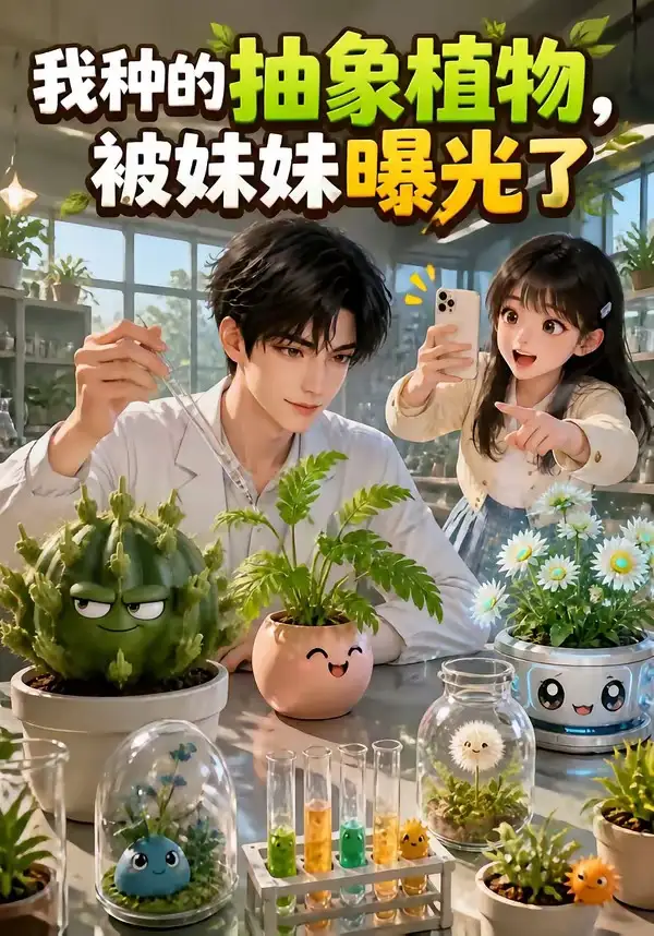 我种的抽象植物，被妹妹曝光了&我种的抽象植物被妹妹曝光了 - 短剧短剧海报图片