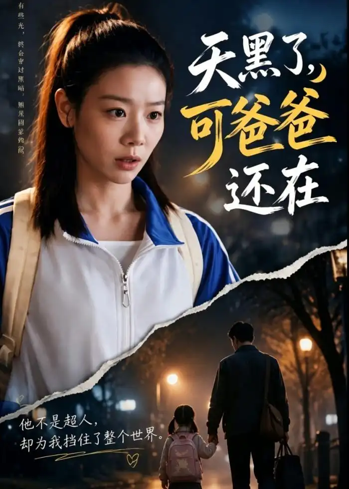 天黑了，可爸爸还在&天黑了可爸爸还在 - 短剧短剧海报图片