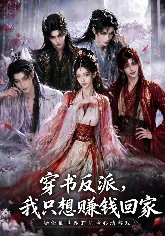 穿书反派,我只想赚钱回家&穿书反派我只想赚钱回家