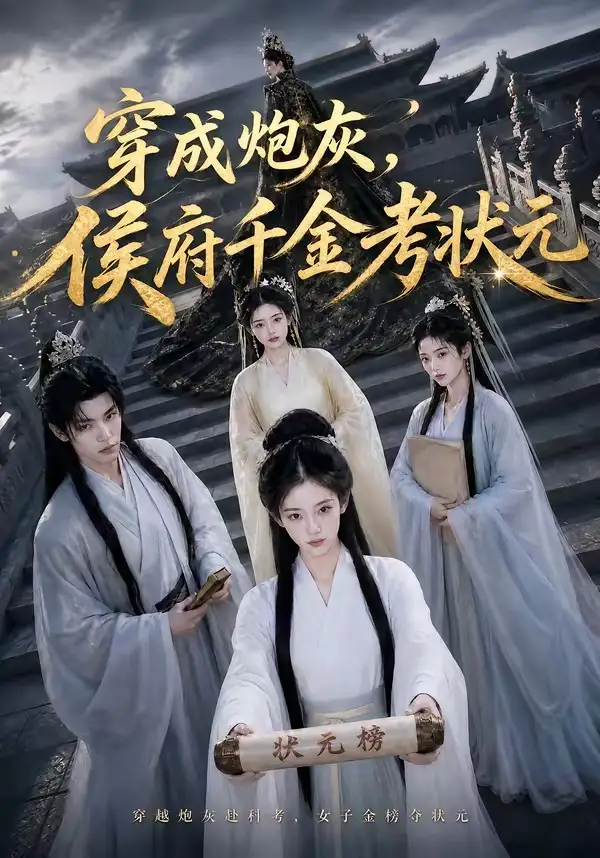 穿成炮灰，侯府千金考状元&穿成炮灰侯府千金考状元 - 短剧短剧海报图片