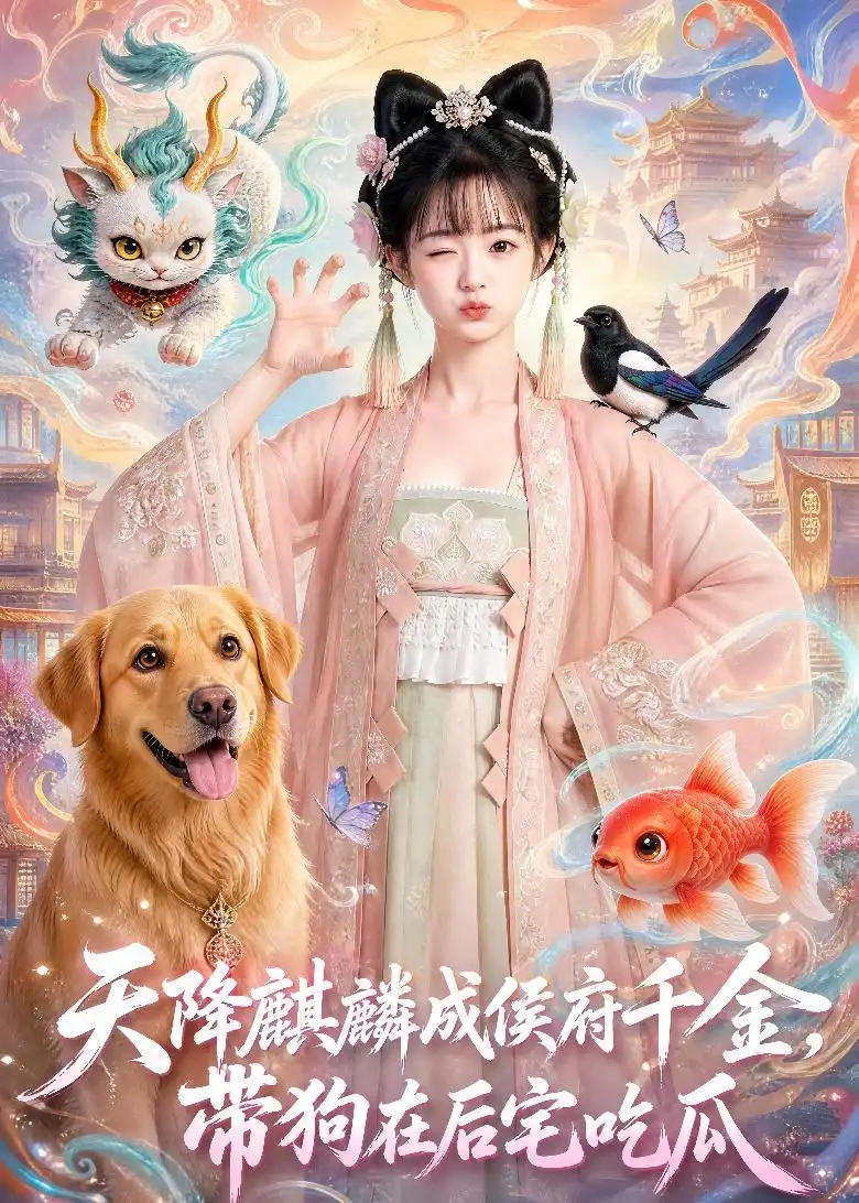 天降麒麟成侯府千金,带狗在后宅吃瓜&天降麒麟成侯府千金带狗在后宅吃瓜