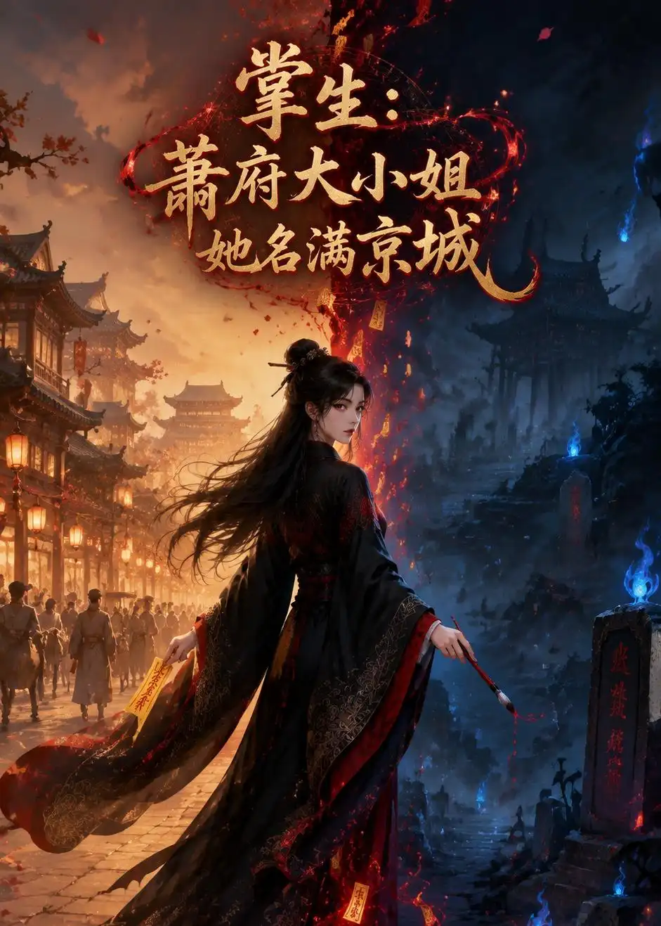 掌生:萧府大小姐她名满京城&掌生萧府大小姐她名满京城