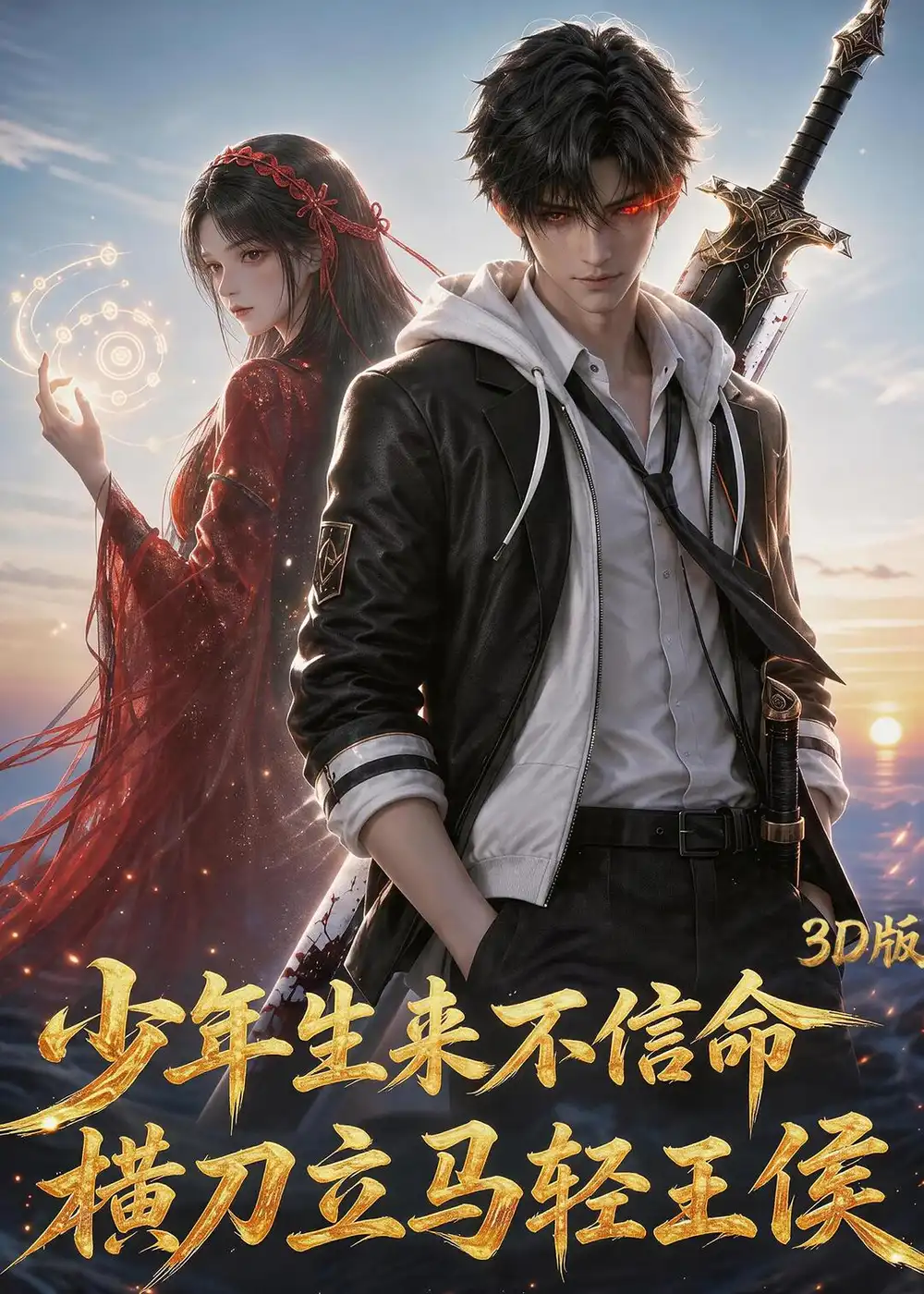 少年生来不信命,横刀立马轻王侯3d版&少年生来不信命横刀立马轻王侯3d版