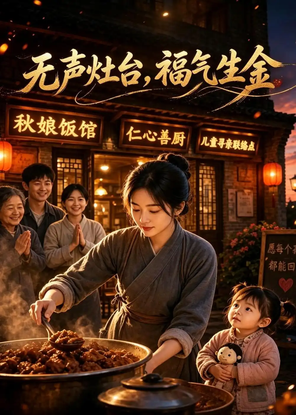 无声灶台,福气生金&无声灶台福气生金