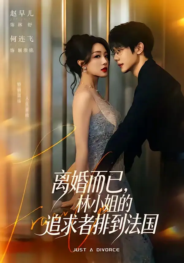 离婚而已，林小姐的追求者排到法国&离婚而已林小姐的追求者排到法国 - 短剧短剧海报图片