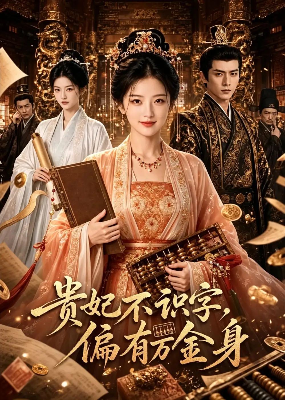 贵妃不识字,偏有万金身&贵妃不识字偏有万金身