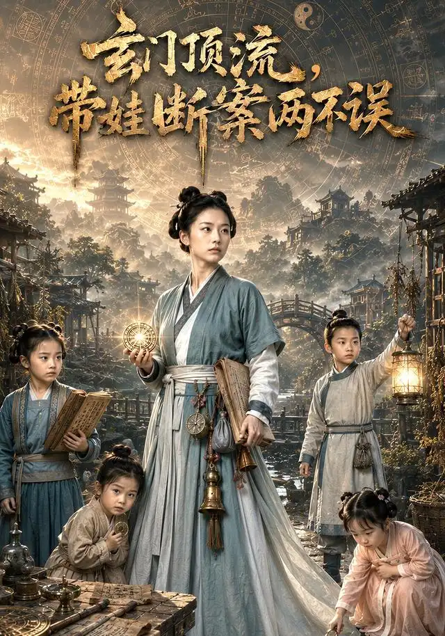 玄门顶流,带娃断案两不误&玄门顶流带娃断案两不误