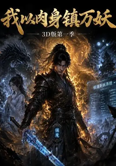 我以肉身镇万妖3D版第一季 - 短剧短剧海报图片