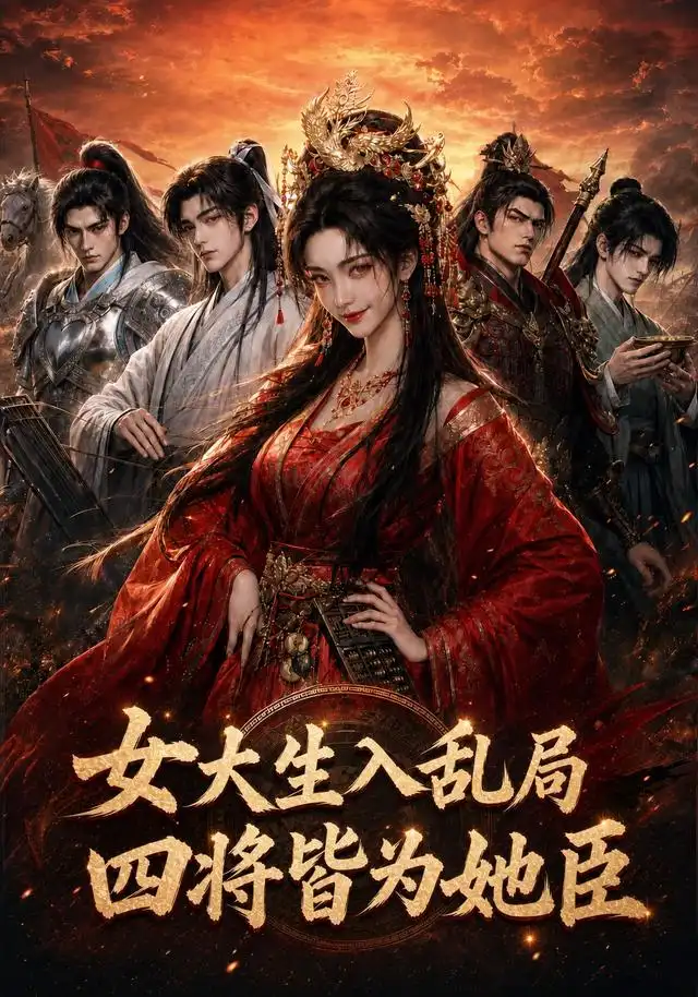 女大生入乱局,四将皆为她臣&女大生入乱局四将皆为她臣