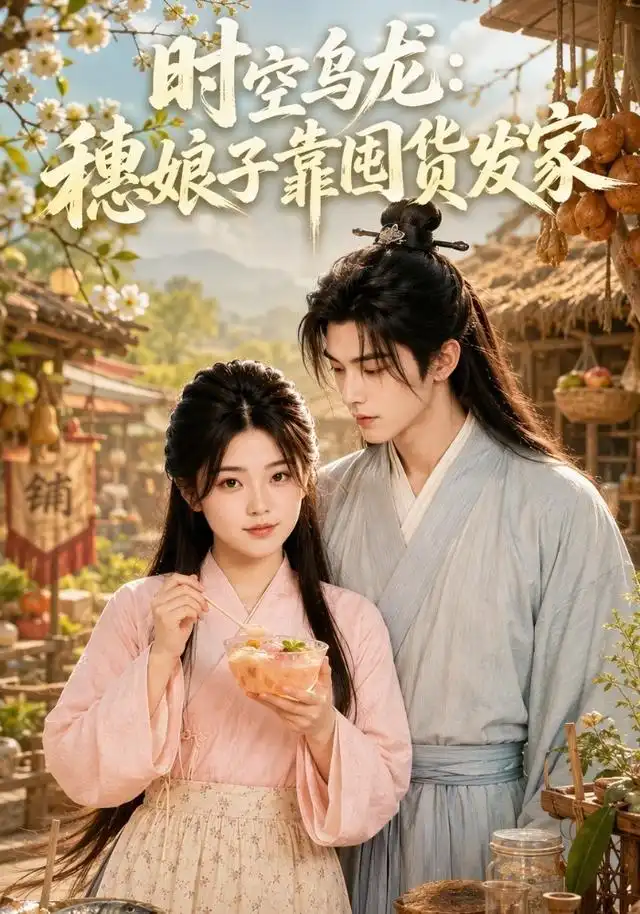 时空乌龙：穗娘子靠国货发家&时空乌龙穗娘子靠国货发家 - 短剧短剧海报图片