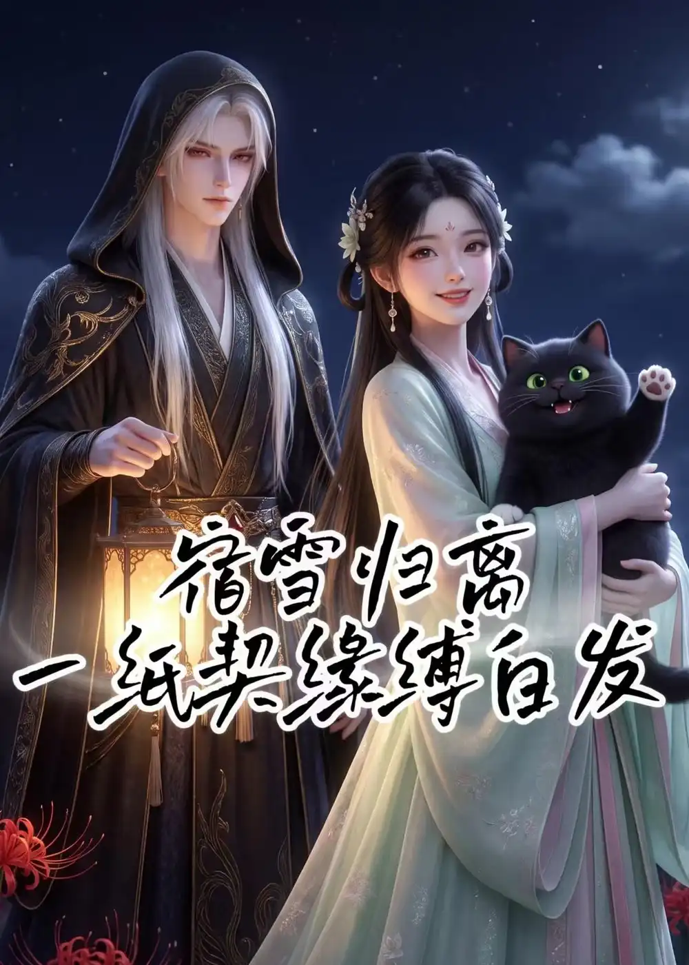 动漫《 宿雪归离:一纸契缘缚白发&宿雪归离一纸契缘缚白发