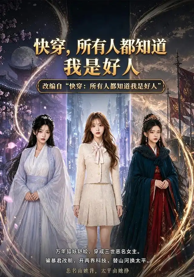 快穿，所有人都知道我是好人&快穿所有人都知道我是好人 - 短剧短剧海报图片