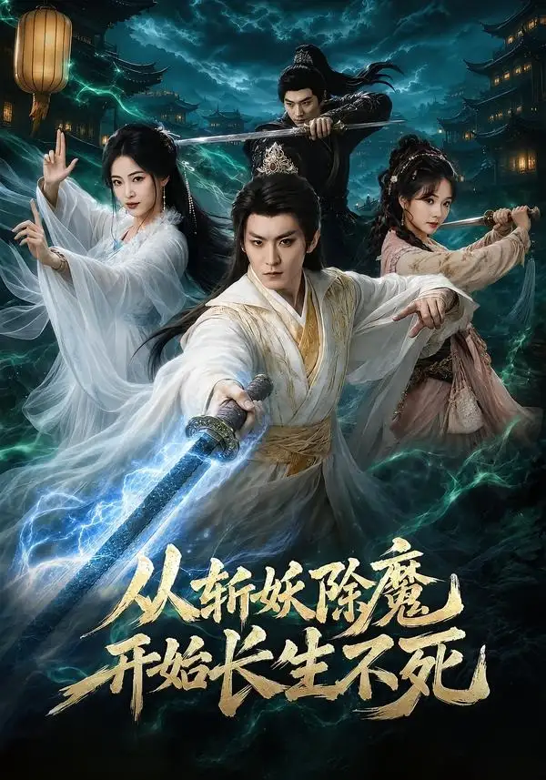 从斩妖除魔开始长生不死 - 短剧短剧海报图片