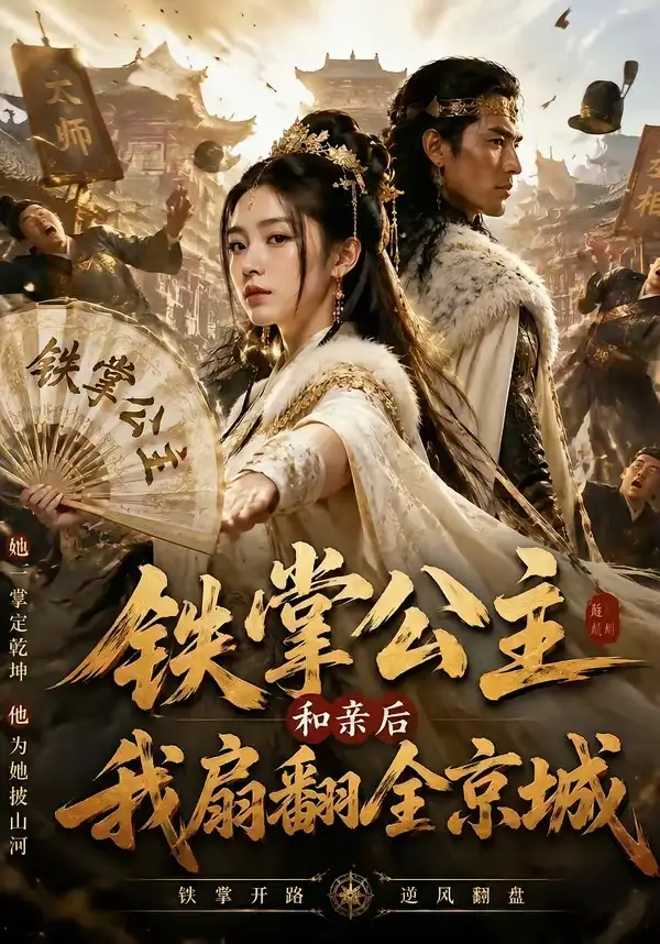铁掌公主和亲后我扇翻全京城 - 短剧短剧海报图片