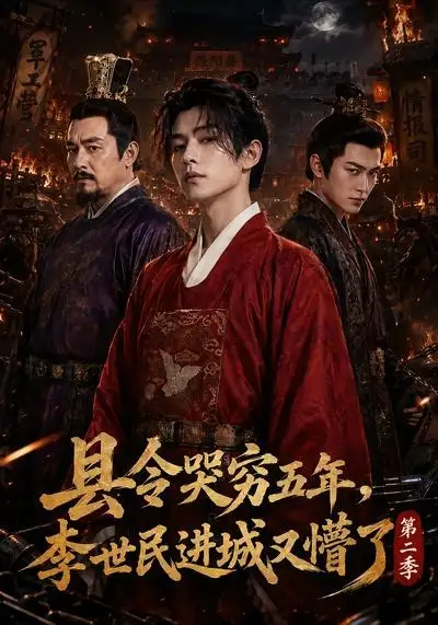 县令哭穷五年，李世民进城又懵了第二季&县令哭穷五年李世民进城又懵了第二季 - 短剧短剧海报图片