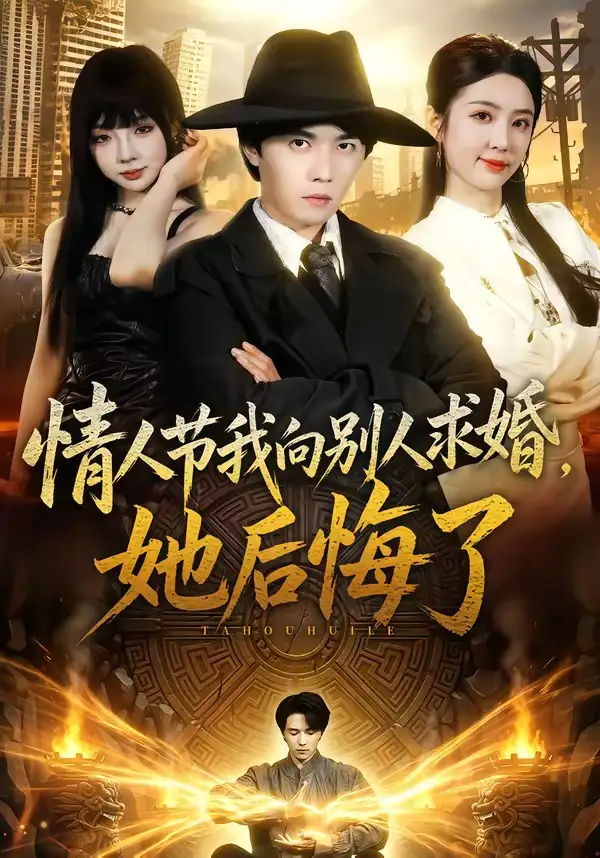 情人节我向别人求婚，她后悔了 - 短剧短剧海报图片