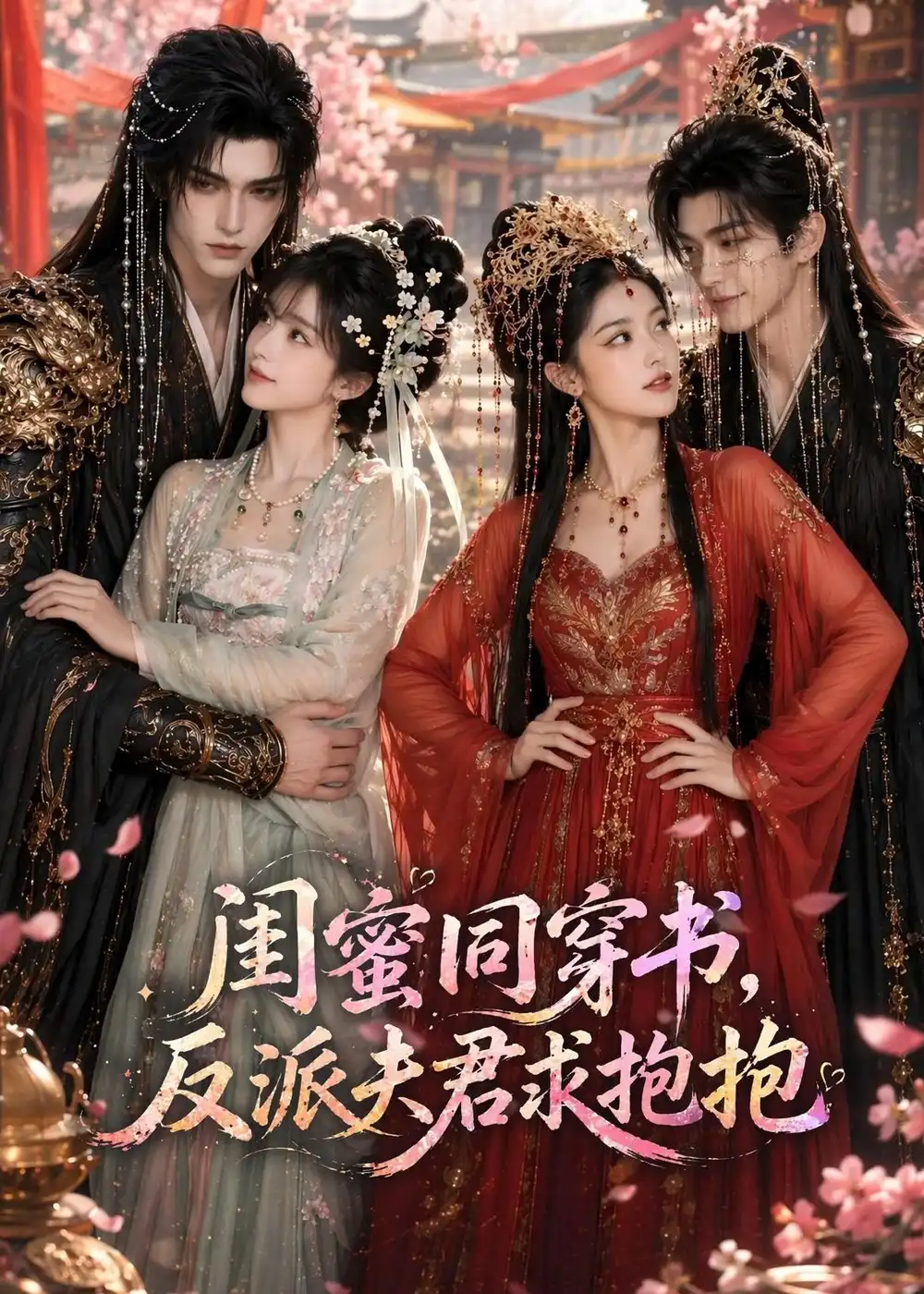 闺蜜同穿书,反派夫君求抱抱&闺蜜同穿书反派夫君求抱抱